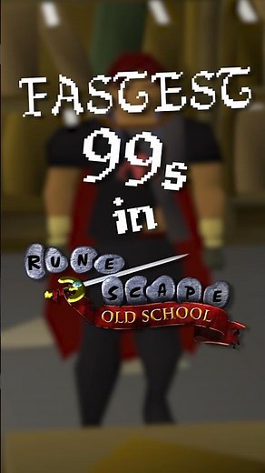 FASTEST 99s In Old School RuneScape?! 🤯🏹🍃 #osrs #oldschoolrunescape #gaming