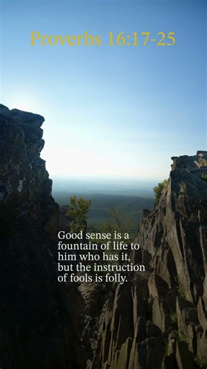 Proverbs 16:17-25