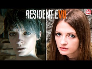 Resident Evil 7 - MODELOS DE ROSTO ( Os Personagens na VIDA REAL ) [ RE7 Face Models ]