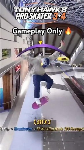 Gameplay Only - Tony hawk pro skater 3+4