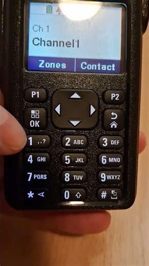 Motorola DP4801e - start, test, options, UHF range