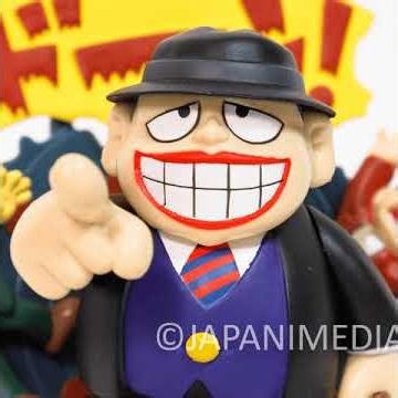 Laughing Salesman Fukuzo Moguro Diorama Miniature Figure 3 Japan | Japanimedia Store