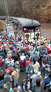 8.2K views · 210 reactions | Thank you to everyone who cheered on the Santa Train throughout its 110-mile journey! From the first stop to the last, your enthusiasm powered the Santa Train's holiday magic!  #SantaTrain2023 | CSX Santa Train | Facebook