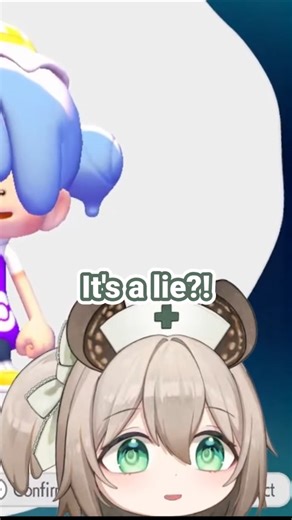 Nimi was LIED TO by the internet 【Nimi Nightmare/ Vtuber】#shorts #pokopia #vtuber