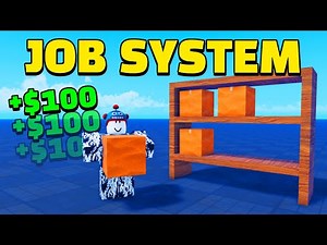 How to Make Advanced Job System in Roblox Studio