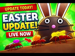 🐣 LIVE EASTER UPDATE! New Event Map, Eggs & Pets! | Unboxing Simulator