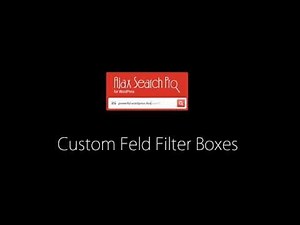 Ajax Search Pro for WordPress - Custom Field Filters
