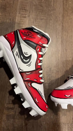 #stadiumcustomkicks #custom #cleats #baseball