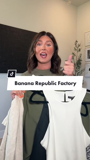 Banana Republic Factory Haul & Sizing Guide