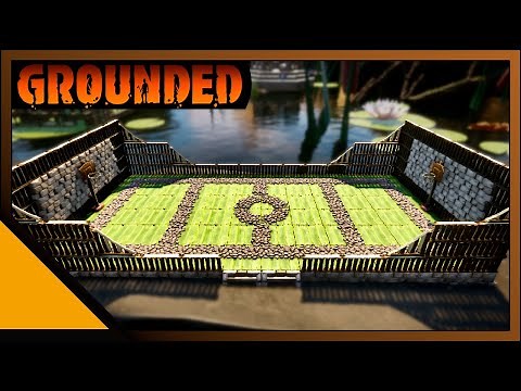 Grounded: Mini Basketball Court. (Build Guide)