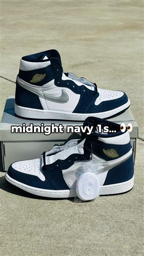midnight navy 1s… still deadstock 👀 | Rock or Stock