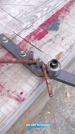 Bench-Mounted Rebar Bending Tool for Controlled Metal Forming 🛠️