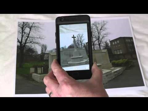 Aurasma App Demonstration of Augmented Reality (AR)