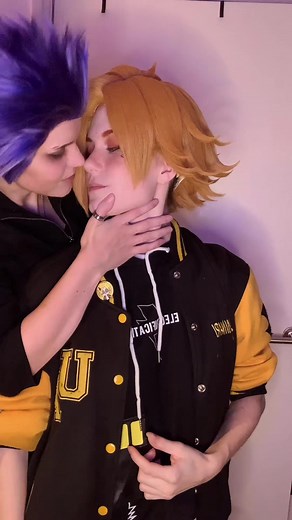 Shinsou x Denki Kiss | My Hero Academia | Shinkami Moments