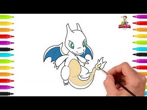 Drawing Baby Charizard – Pokémon Speed Art | Cute & Fiery Fanart!