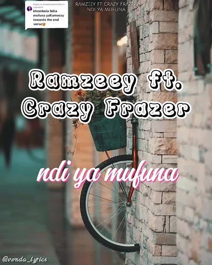 Venda Rap Songs: Ndomu Funa Hoyu Nwana by Ramzeey | Venda Lyrics