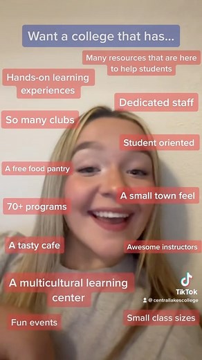 Community college is where it’s at. CLC is where it’s at. #collegelife #collegegotmelike #student #cheer #wevegotwhatyourelookingfor #minnesota #campus | Central Lakes College | Facebook