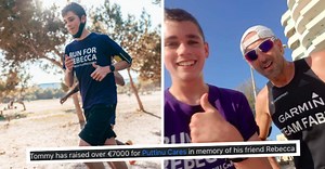Maltese Teen Running In Memory Of Rebecca Zammit Lupi Raises Over €7,000 And Counting For Charity
