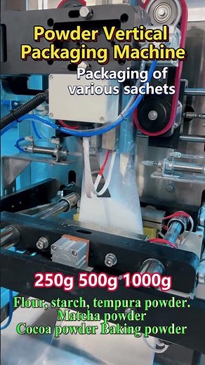 Automatic Vertical Powder Packaging Machine for Precise Filling | #SUK Precision Machinery