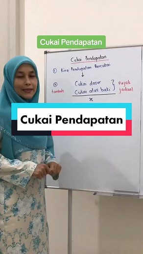 Cara Mengira Cukai Pendapatan untuk Tingkatan 5