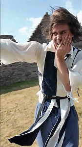We had a Sword Fight at a Scottish Castle! #scotland #sword #stunts
