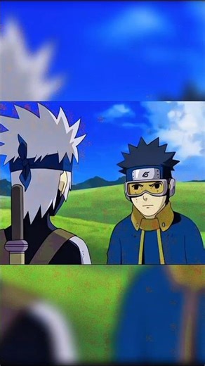 Obito calleng kakashi open his sarigan🥶