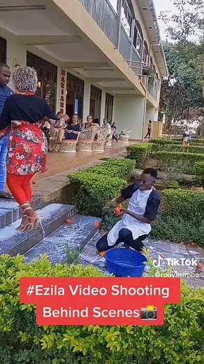 Behind the Scenes of #Ezila Video Shooting by Simba Roya