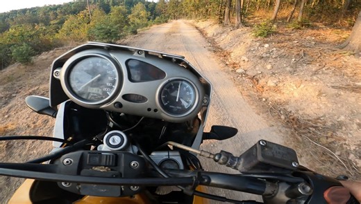 宝马F650GS林道越野骑行原声分享