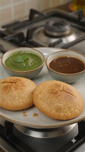 Crispy Onion Kachori Recipe 😍 Street Style Khasta Kachori #OnionKachori #FoodShorts #Recipe#kachori