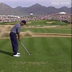 That time Tiger Woods caused pandemonium on No. 16 at the WM Phoenix Open. #TOURVault | PGA TOUR
