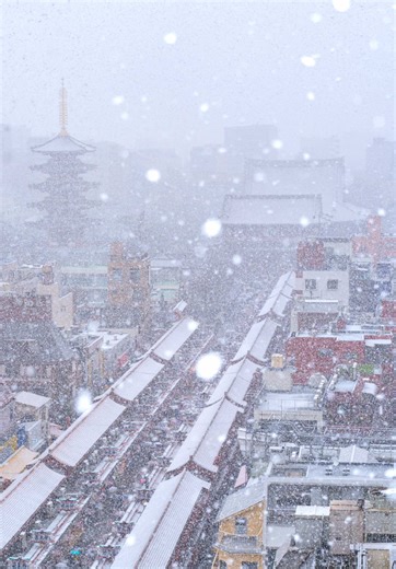 東京の雪予報と浅草の楽しみ