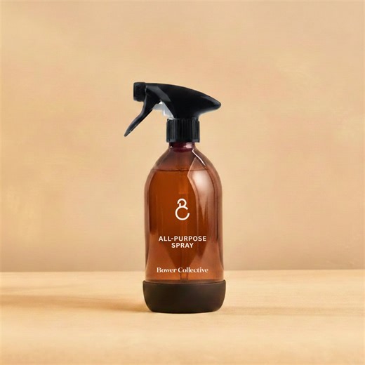 Reusable Amber Glass Dispenser - All Purpose 500ml