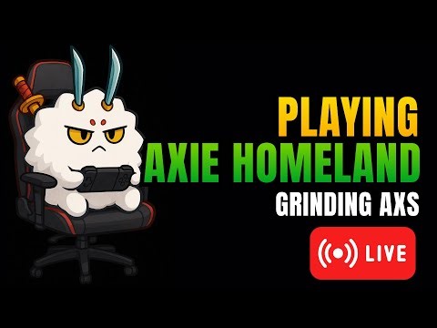 Live Axie Homeland Gameplay | Building, Crafting & Exploring My Land!