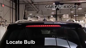 3rd Brake Light Bulb Replacement on a 2013 Mercedes-Benz ML350 3.5L V6