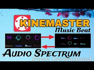 How To Make Audio Spectrum In Kinemaster | Audio Visualizer On Android | Kinemaster Audio Spectrum