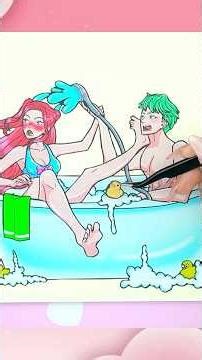 KPOP DEMON HUNTER - MIRA HUNTRIX Cheated On ABBY SAJA BOYS | Sticker Book DIY