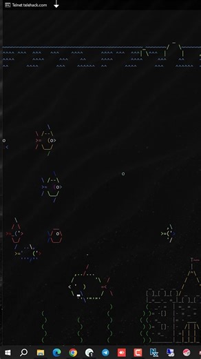 System Bytes on Instagram: "Windows CMD-la aquarium paakalaam-na nambuveengala? 🐟🤯 Idhu Telnet Telehack Aquarium 🖥️ Just CMD open panninaa podhum – live ASCII fish swim aagum 😎 Tamil-la explain pannirukken. Perfect for Windows & networking beginners. 👉 Follow @systembytes Daily CMD tricks | Windows tips | Networking basics #tamiltech #tamilwindows #windowscmd #telnet #asciiaquarium #systembytes #TechReels"