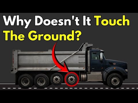Why Do Some Truck Tires Not Touch the Ground?