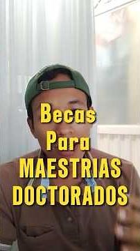 Becas Maestrías y Doctorados COLOMBIA