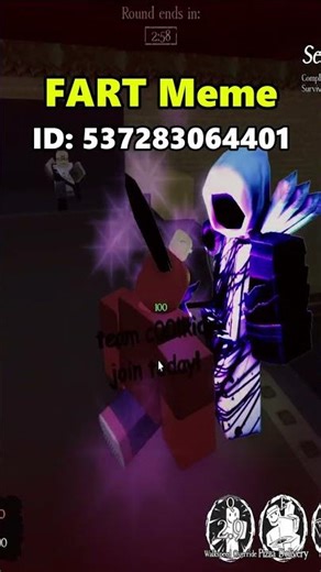 Hit sound ids brainrot meme edition || Forsaken #roblox #forsaken #forsakenroblox