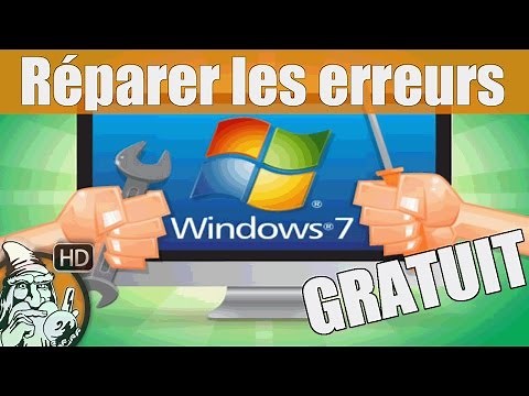 COMMENT REPARER WINDOWS 7 FACILE GRATUIT