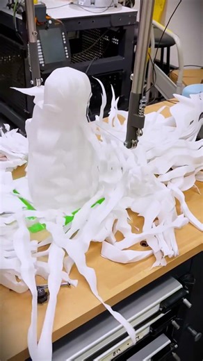 foam forming process using an automatic smart machine #shorts