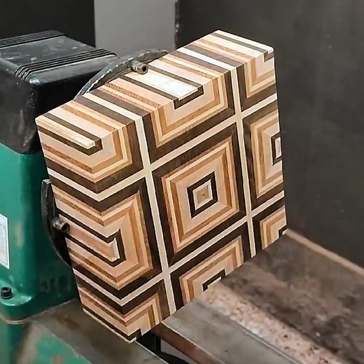 663K views · 909 reactions | Woodturning Twin Square Bowls with Lids | DIY & Crafts | Facebook