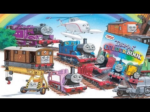 Thomas' Color Book - Thomas & Friends - Narrated by SteamTeam - HD