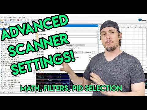 HP Tuners Scanner Filters, Math, PID Selection and other Advance Features.