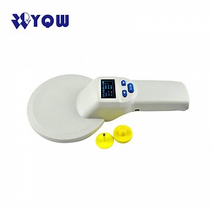 [Hot Item] 125 kHz 134.2kHz Fdx-B Pet Animal Microchip Scanner Bluetooths RFID Handheld Glass Tag Ear Tag Reader for Cattle Sheep