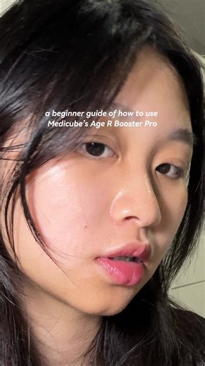 first impression of booster pro got me real confused so here’s a beginner’s guide 🤍 #ugcjourney #ugc #medicube #skincareviral #fypシ゚viral #holygrailproducts