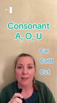 How to pronounce the letter C