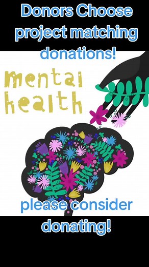 I've created a project through DonorsChoose, the nonprofit classroom funding site for public school teachers. I was just informed an anonymous donor is doubling all donations made today. https://www.donorschoose.org/project/safe-mental-health-space-for-hsers/7394390/?utm_source=dc&utm_medium=directlink&utm_campaign=tpc_complete&utm_term=teacher_8286843&rf=directlink-dc-2023-06-tpc_complete-teacher_8286843&challengeid=21875906 @DonorsChoose #donorschoose
