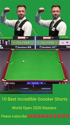 10Best Snooker Incredible Snooker Short Would you believe unbelievable snooker short World Open 2026